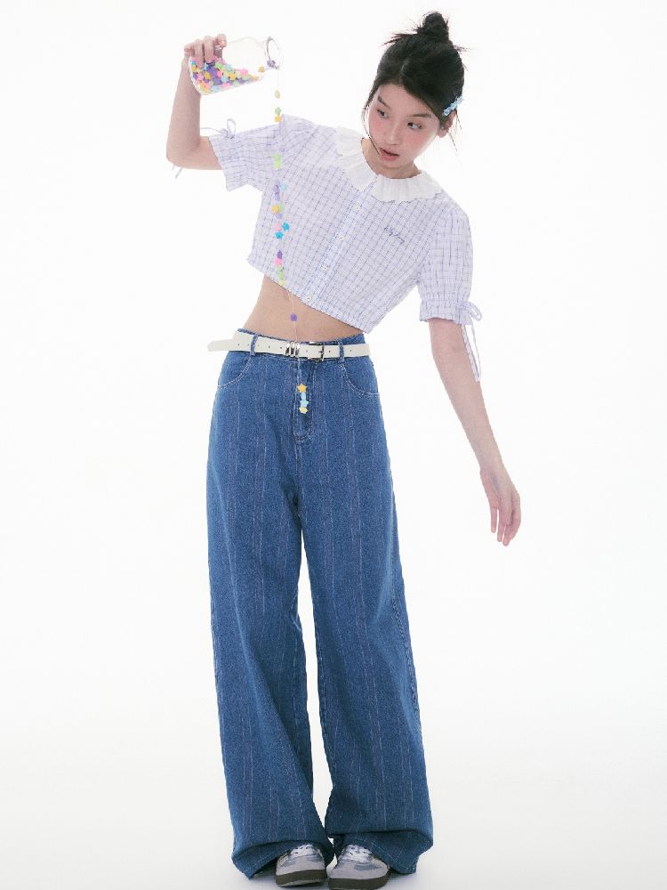 Straight Drag Pants【s0000011997】