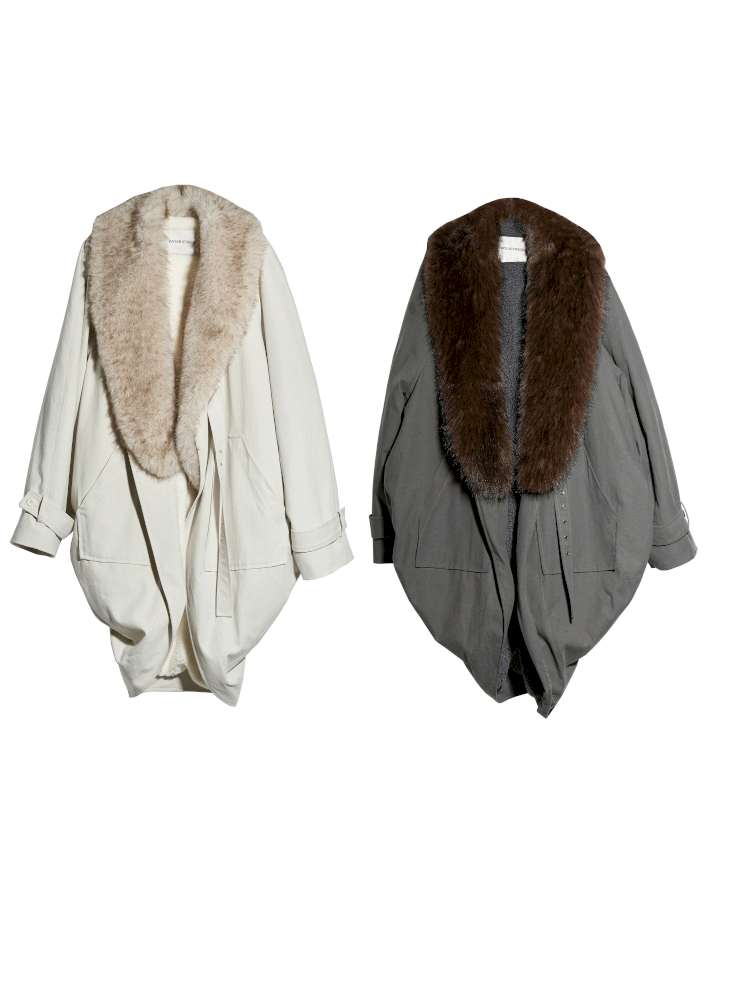 Detachable Fur Shell Long Jacket【s0000015194】