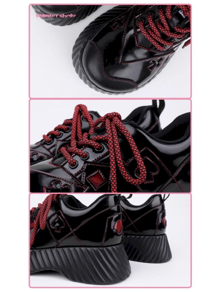 Dark Punk Little Leather Shoes【s0000011706】