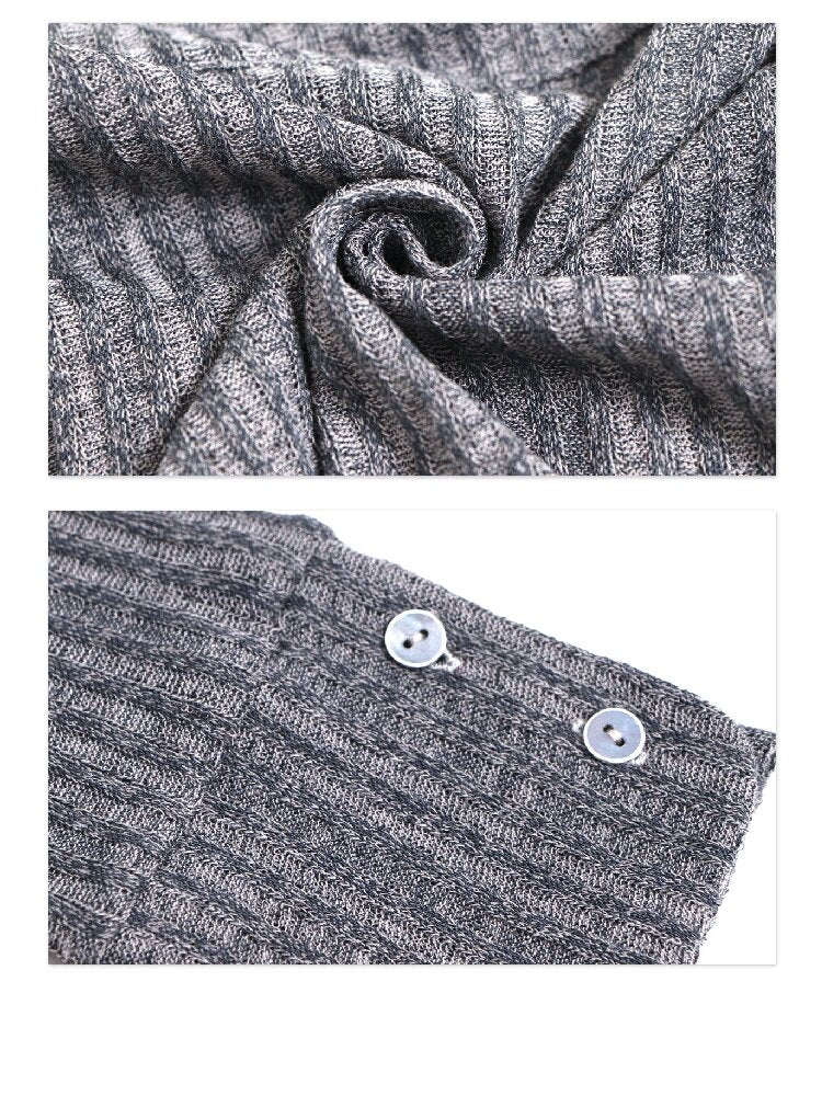 Deep V Swing Neck Knit Slim T-Shirt【s0000016064】