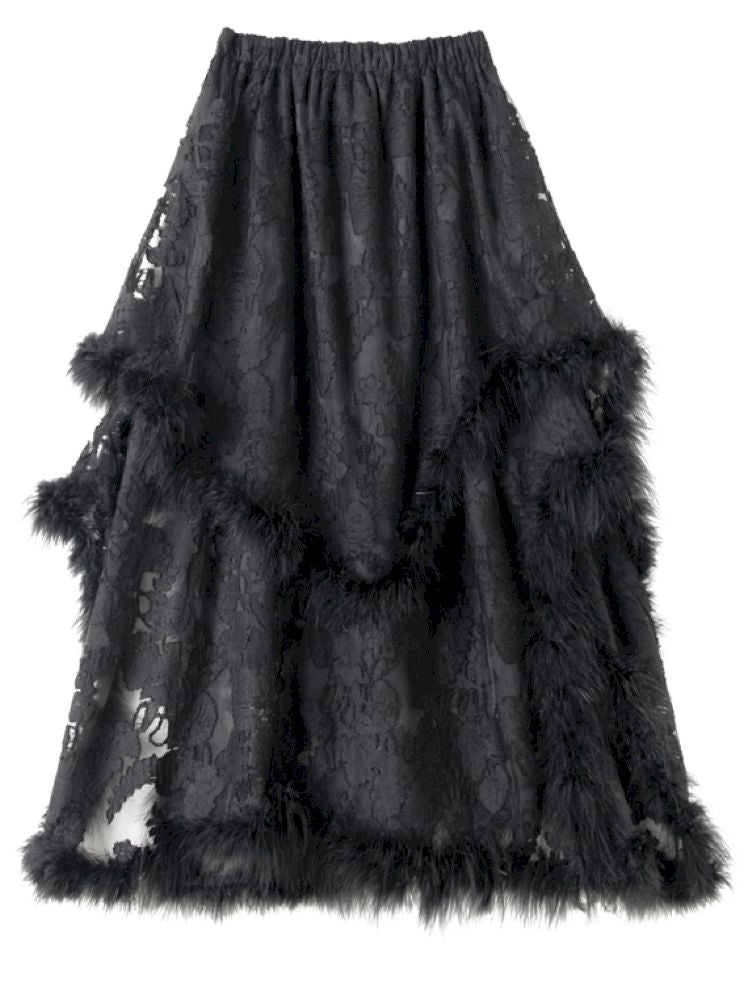 Burnt Flower Slim Temperament Set【s0000013593】