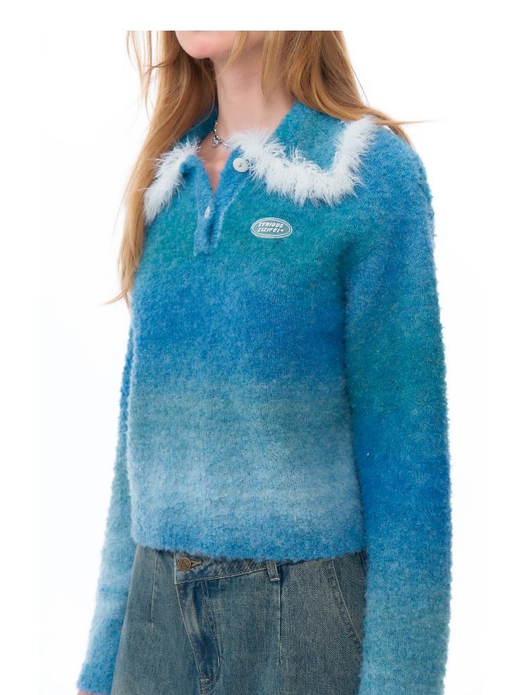Polo Doll Neck Sweater【s0000011497】