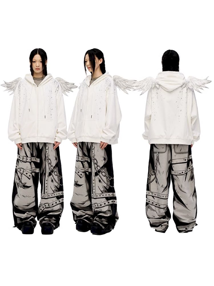 Starburst Angel Sweatshirt【s0000010229】