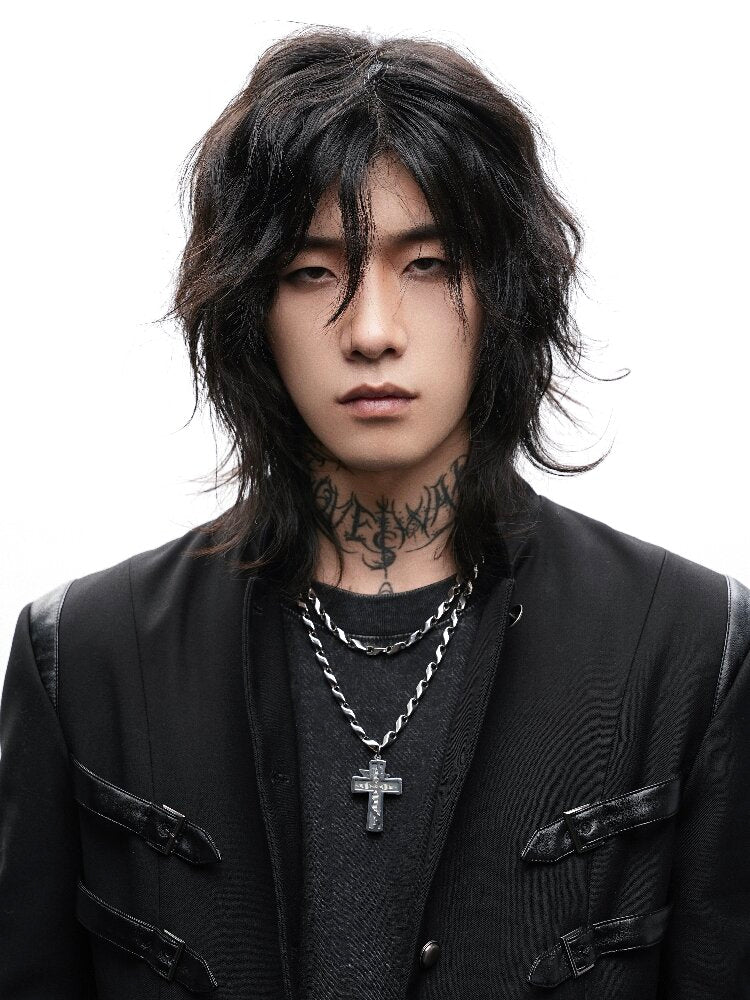 Simple Long Cross Pendant Necklace【s0000018985】