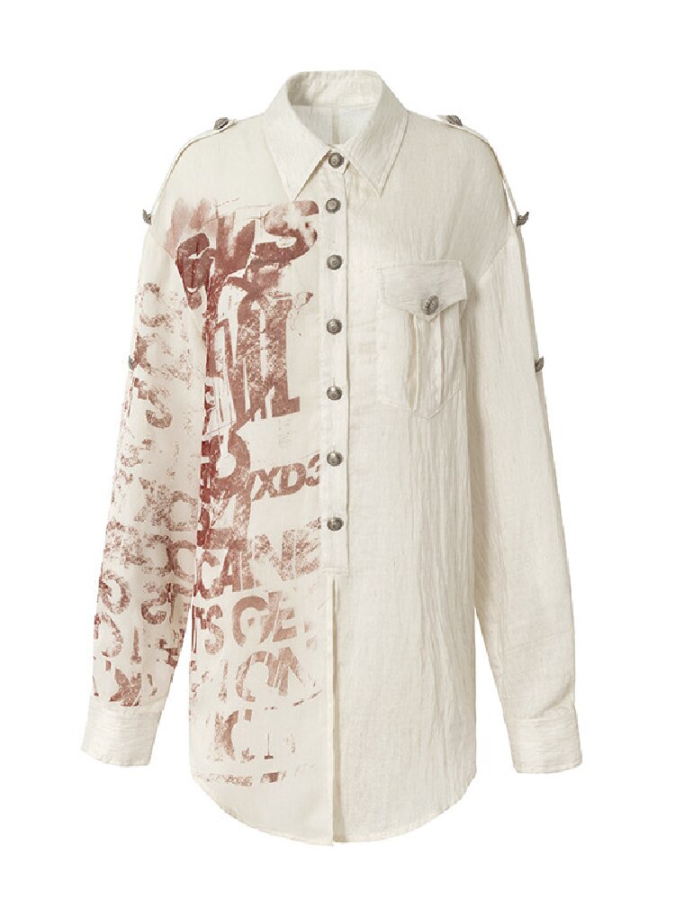 Vintage Modern Punk Sun Shirt【s0000018526】
