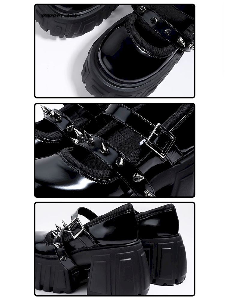 Punk Style Mary Jane Single Shoes【s0000011734】