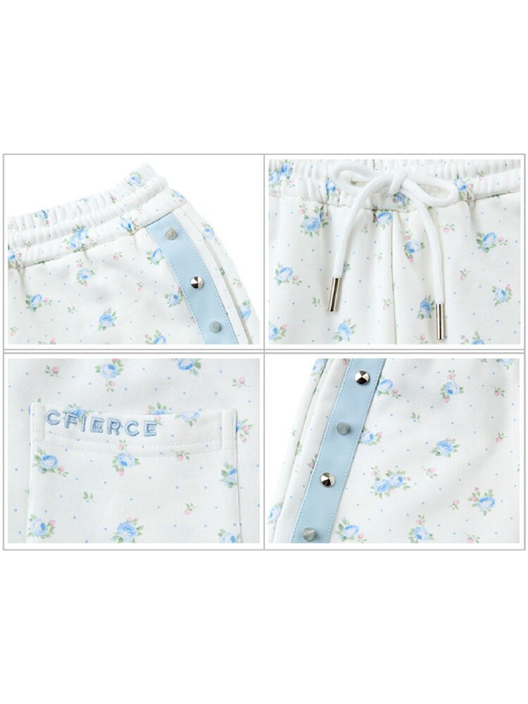 Rose Thorn Spiked Sweatpants【s0000016050】