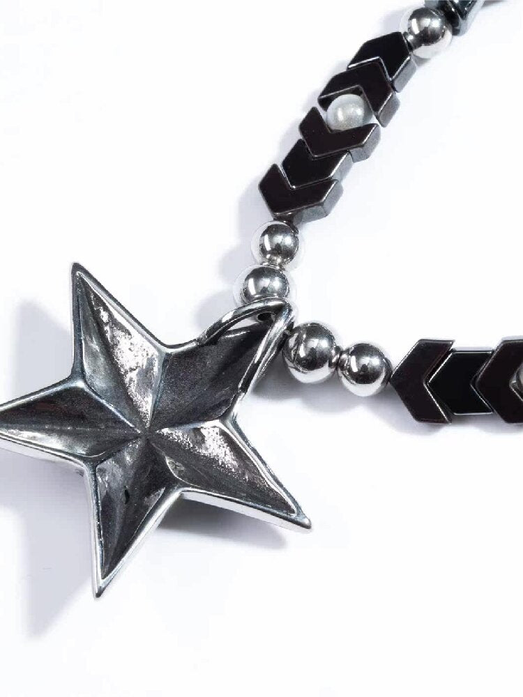 Handmade Beaded Punk Style Necklace【s0000018811】