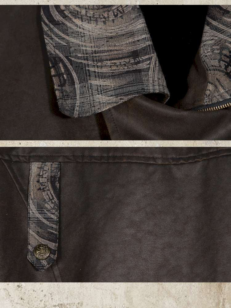 Oversized Fleece-Lined Flight Jacket【s0000014483】