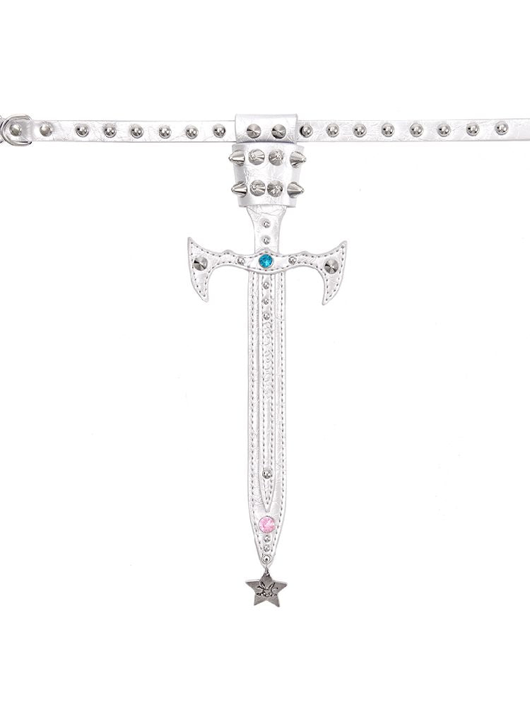 Sword Style Fake Tie Collar【s0000010627】