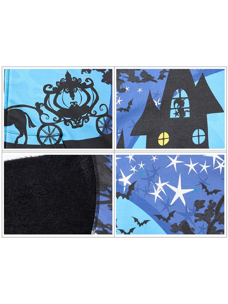 Starry Night Witch Hat Sweatshirt【s0000016048】