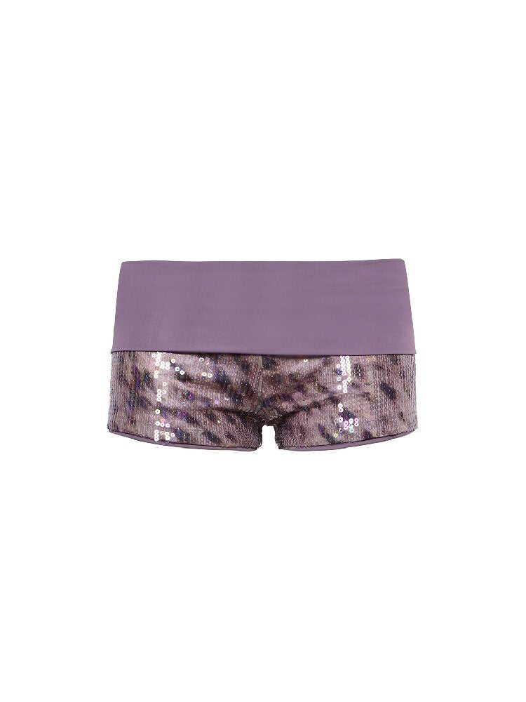 Sequin Leopard Swim Shorts Set【s0000017663】