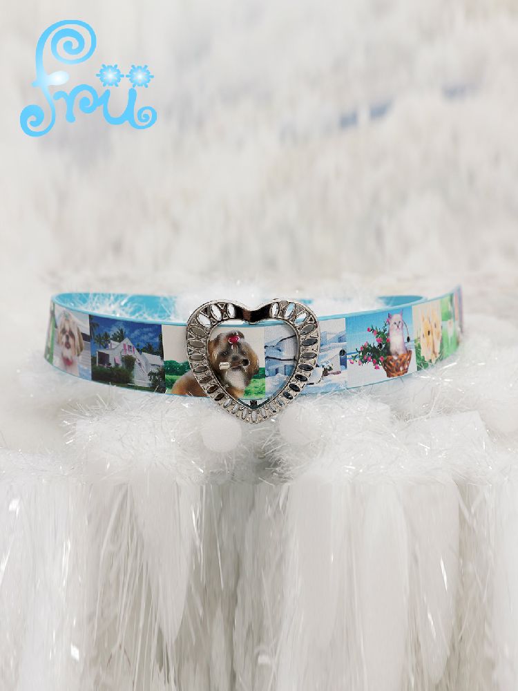 Puppy Printed Y2k Heart Belt【s0000010728】