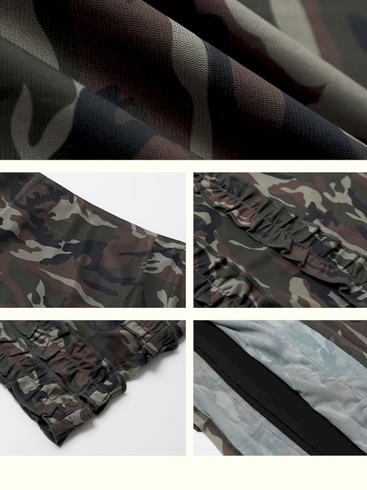 Camouflage A-line skirt【s0000012958】