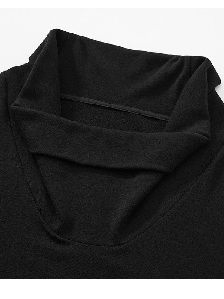 Swing Collar Irregular Wool Sweater【s0000019005】