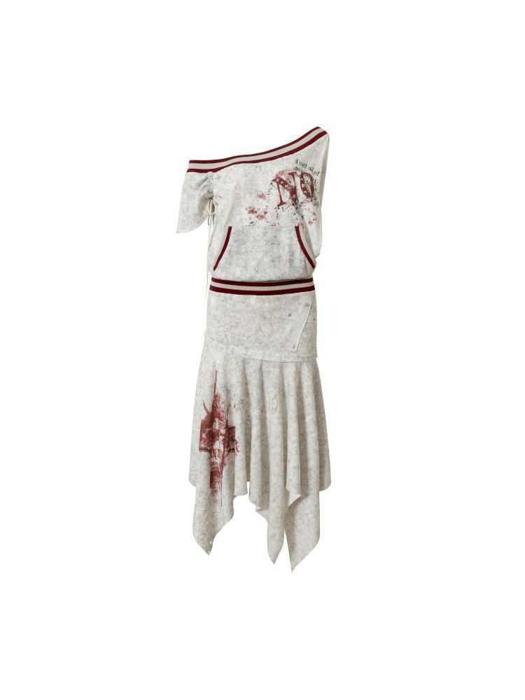 Hoodie sleeveless bodycon dress【s0000012785】