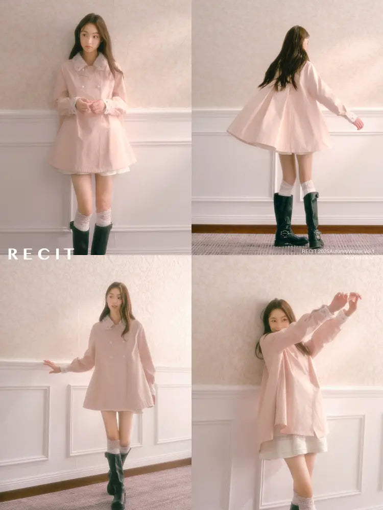 Princess-Style Wide-Swing Pleated Jacket【s0000014337】