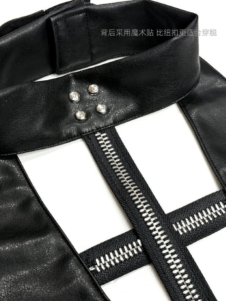 Halterneck Cross Tooth Skirt【s0000016948】