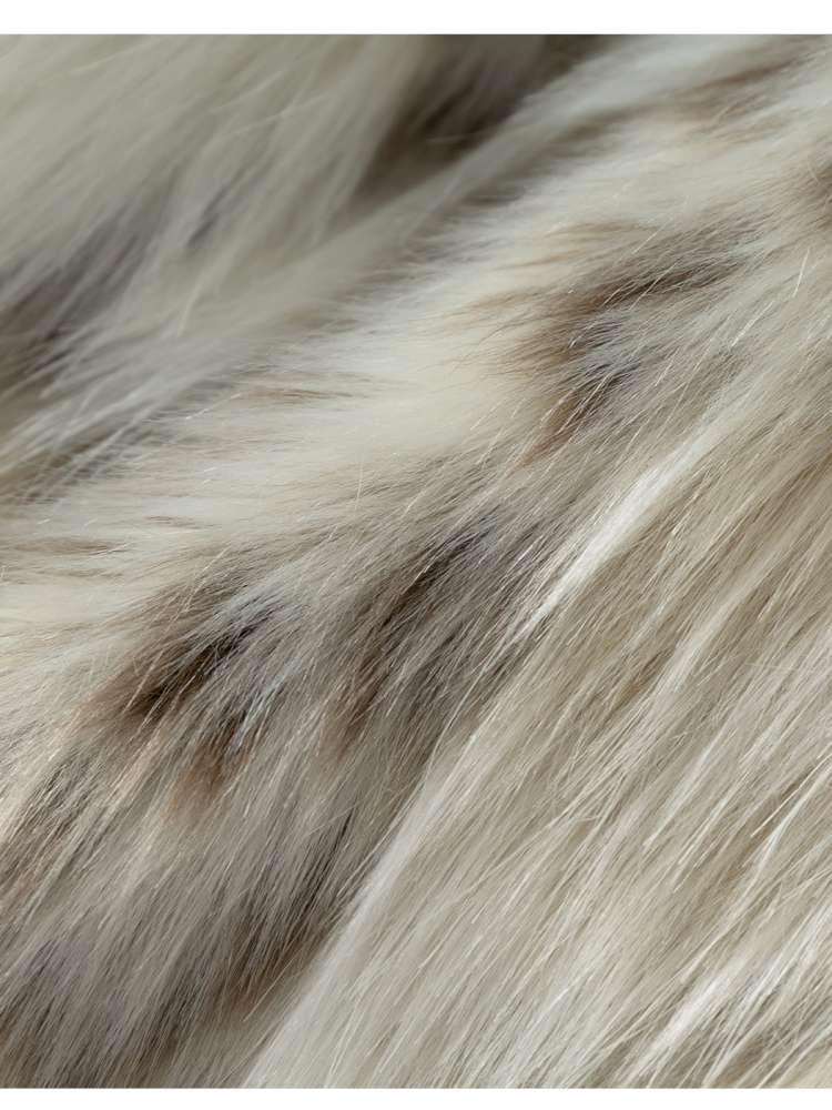 Eco-Friendly Faux Fur Coat【s0000014479】