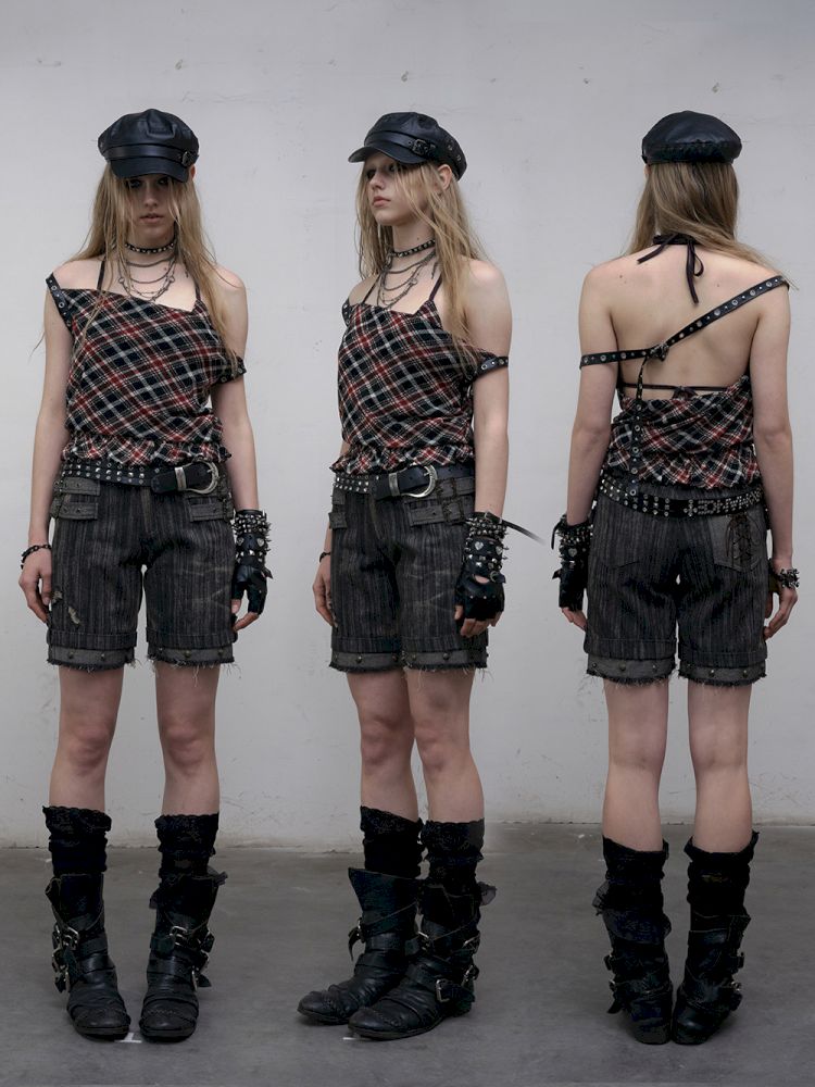 Low Rise Straight Leg Mid Pants【s0000012318】