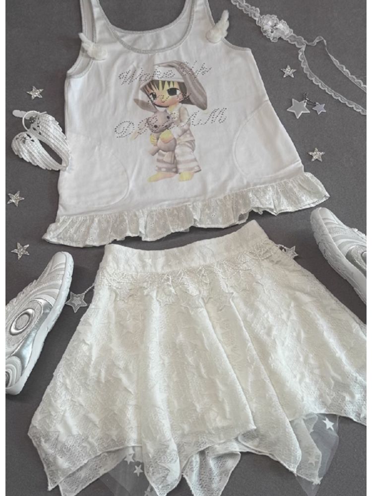 Rhinestone Camisole Tank Top【s0000012675】