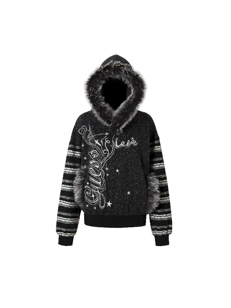 Embroidery Plush Loose Pullover【s0000011213】