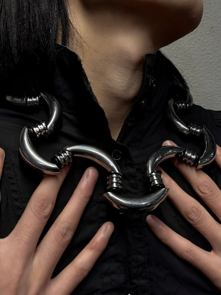Adjustable Mechanical Futuristic Choker【s0000018875】