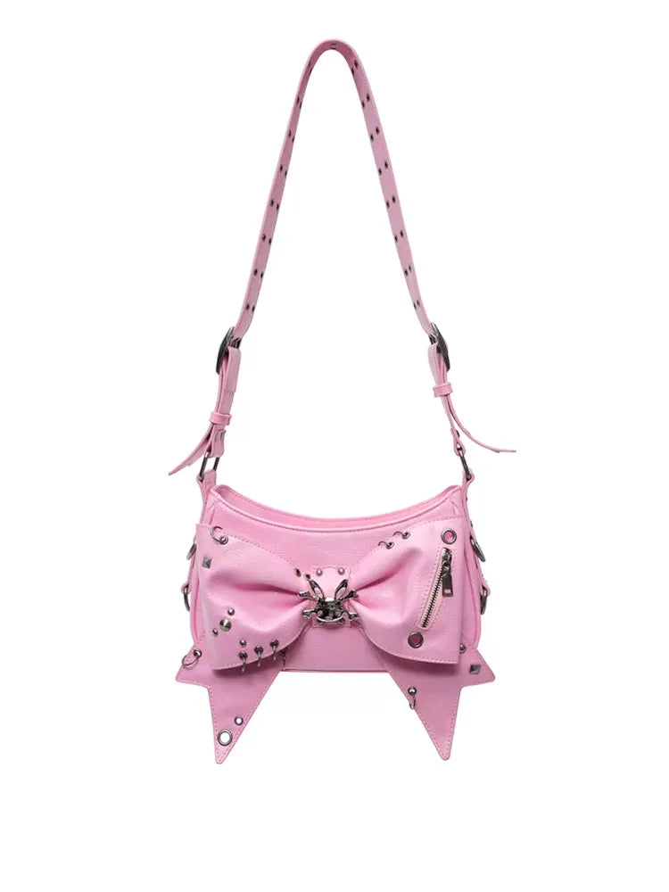 Hardware Decoration Bow Bag【s0000009406】
