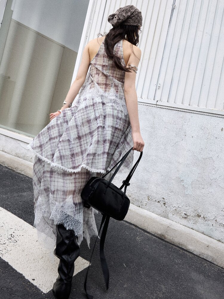 Romantic Irregular Lace Patchwork Dress【s0000016862】