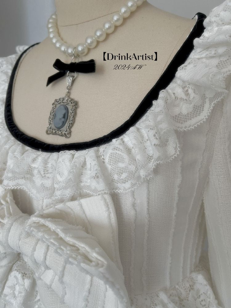 Bubble Sleeve Babydoll Dress【s0000011342】