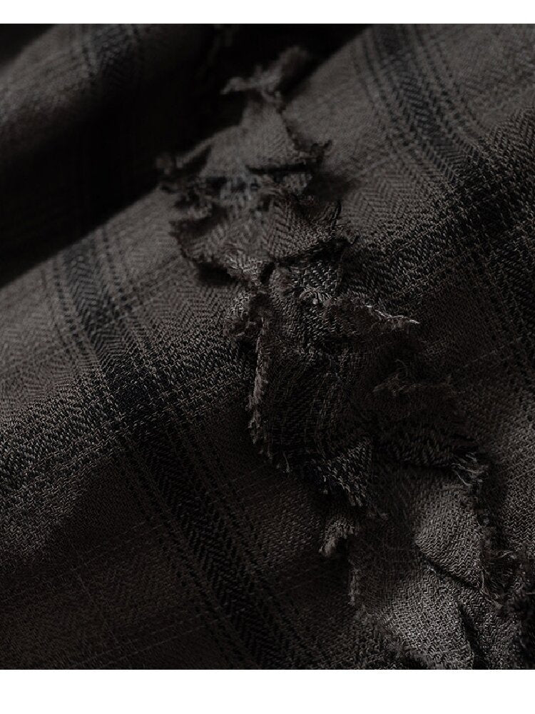 Rebellious Rock Plaid Patchwork Skirt【s0000018522】