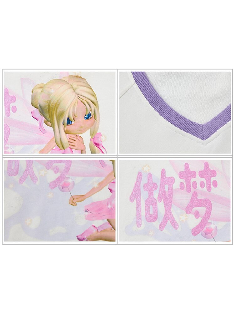 Are You Dreaming Printed Sweater【s0000016041】