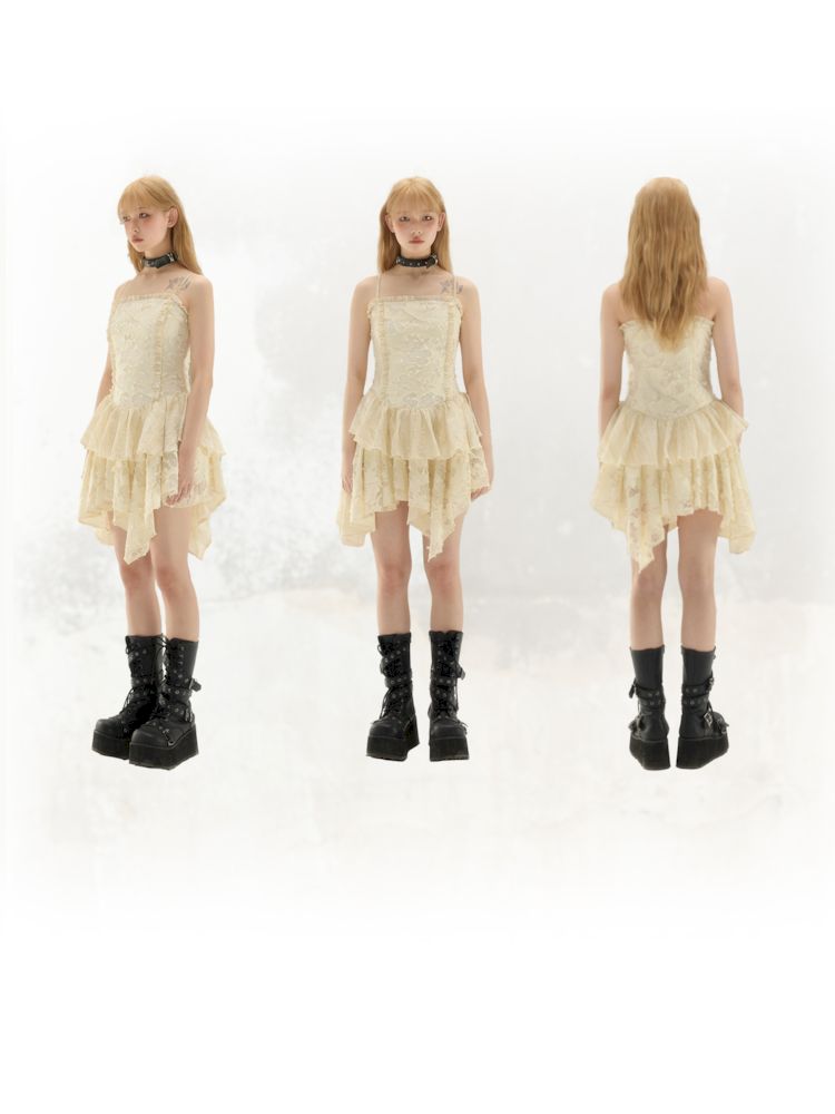 Irregular Hem Camisole Dress【s0000008394】