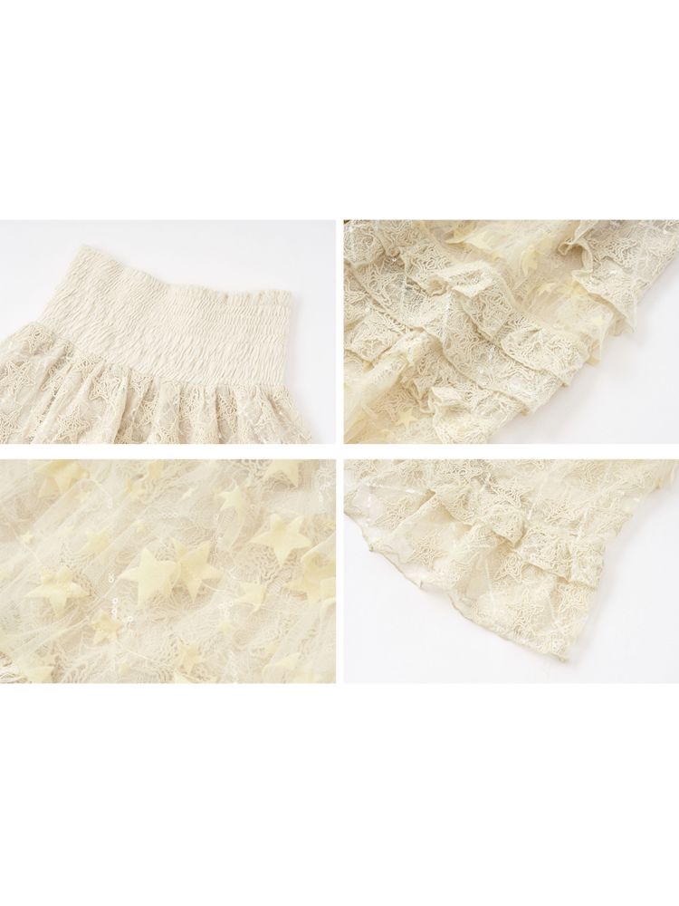 Palace High Waist Romantic Skirt【s0000009972】