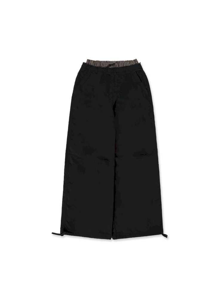 Relaxed fit adjustable cuffs casual pants【s0000012547】