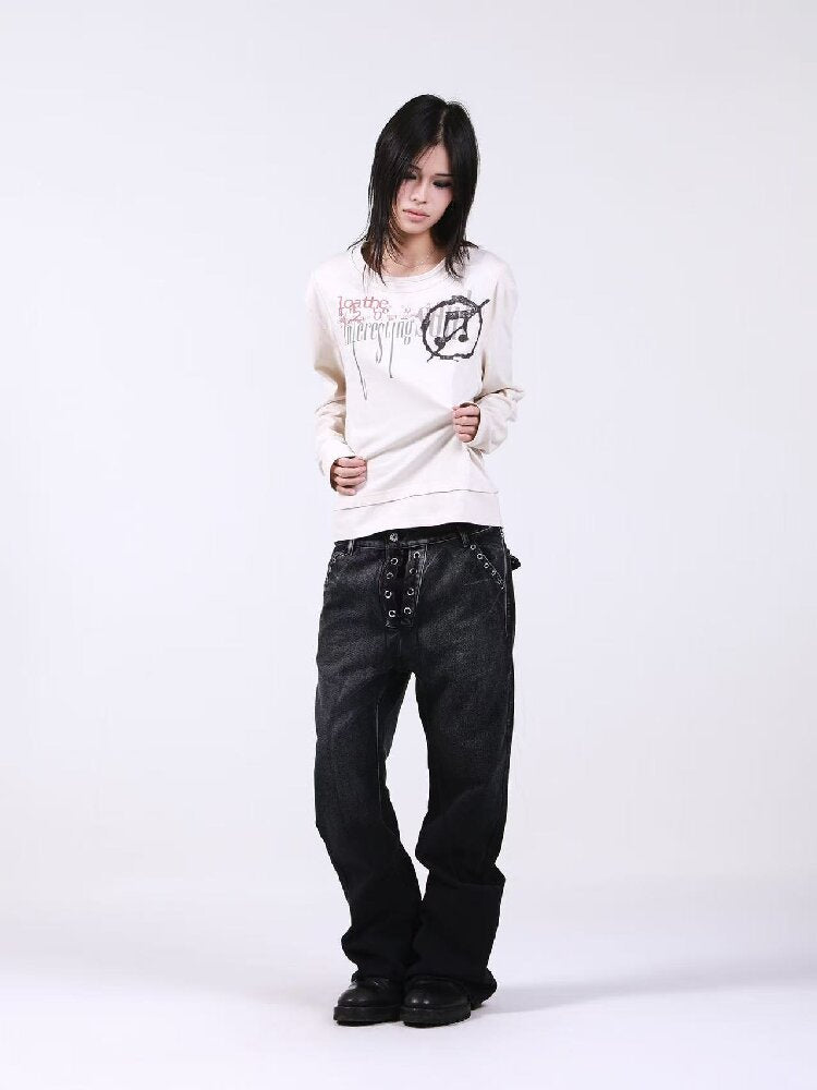 Cotton Linen Bone Apricot Long Sleeve【s0000018192】