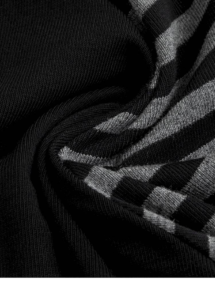 Striped Raglan Sleeve T-Shirt【s0000014430】