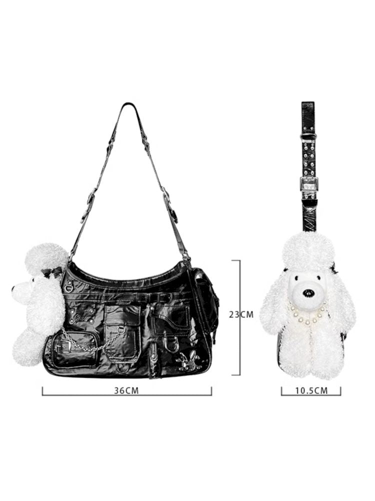 Poodle Tote Shoulder Bag【s0000009611】