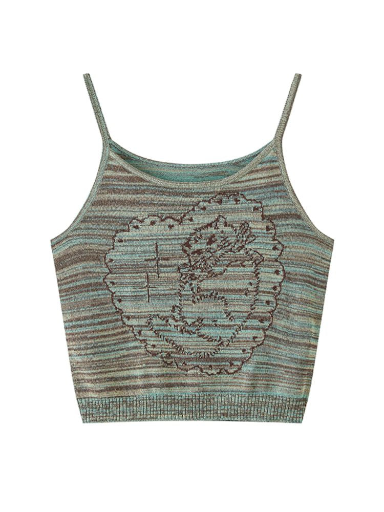 "Sweet Trick" Camisole Knit Tank Top【s0000008869】