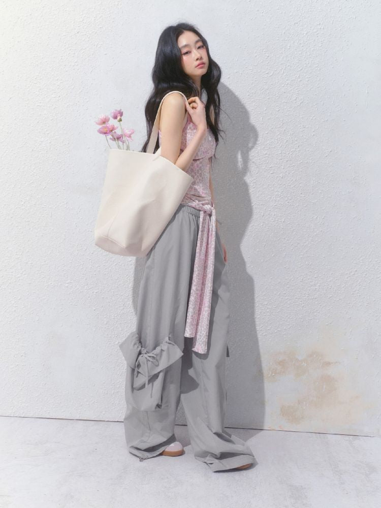 Sporty Loose Pockets Wide Leg Pants【s0000012157】