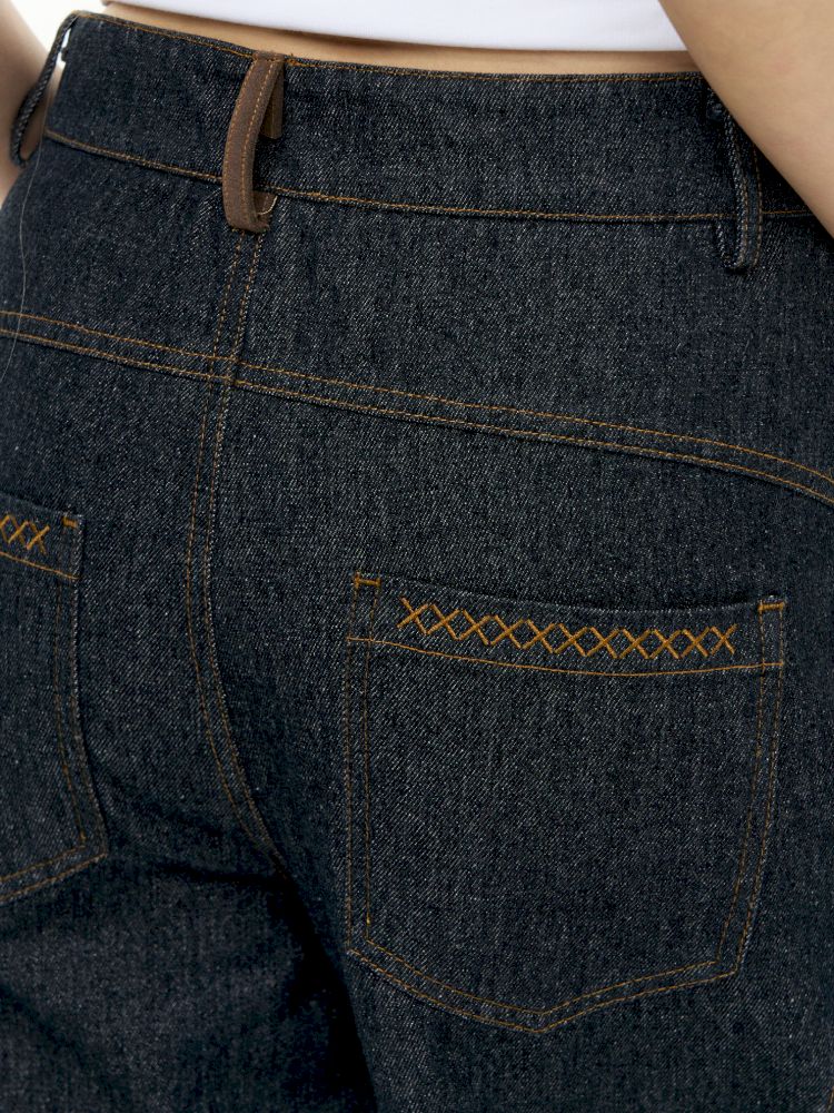 Vintage Original Cow Straight Pants【s0000013742】