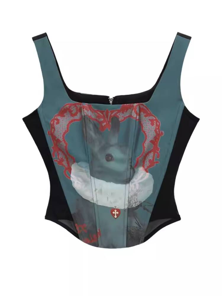 Mesh slim fit top【s0000008432】