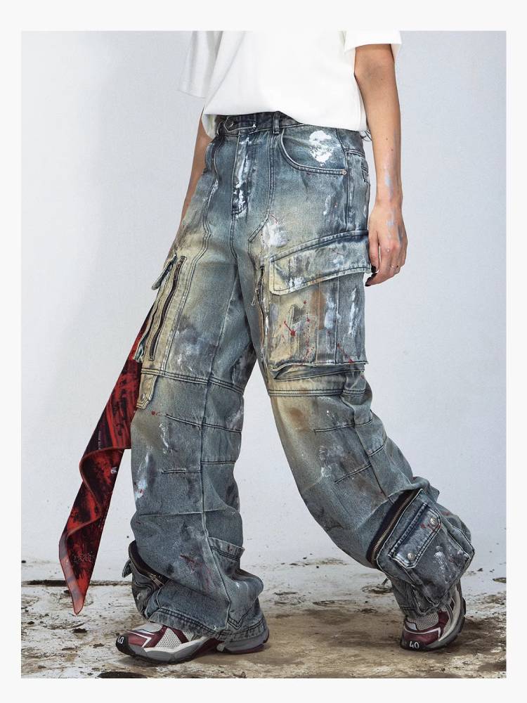 Wide leg jeans【s0000009224】