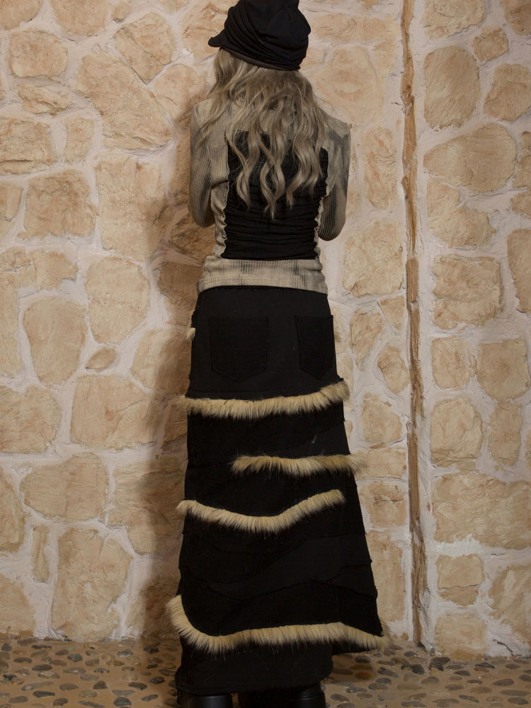 Original fur skirt【s0000005677】