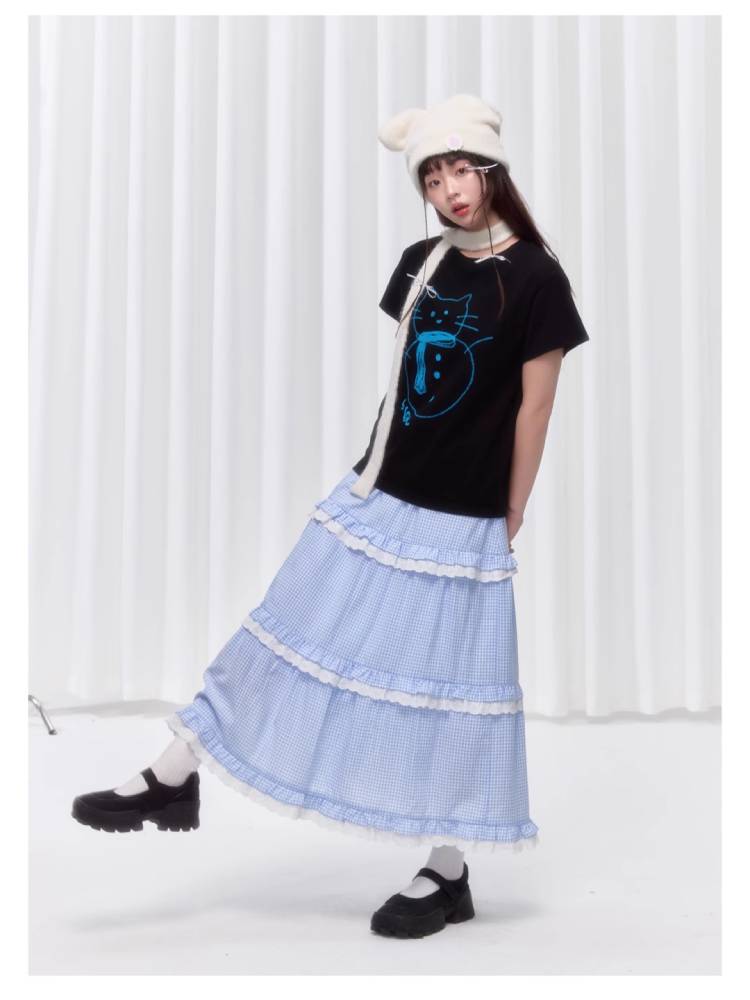 Plaid sweet skirt【s0000008035】