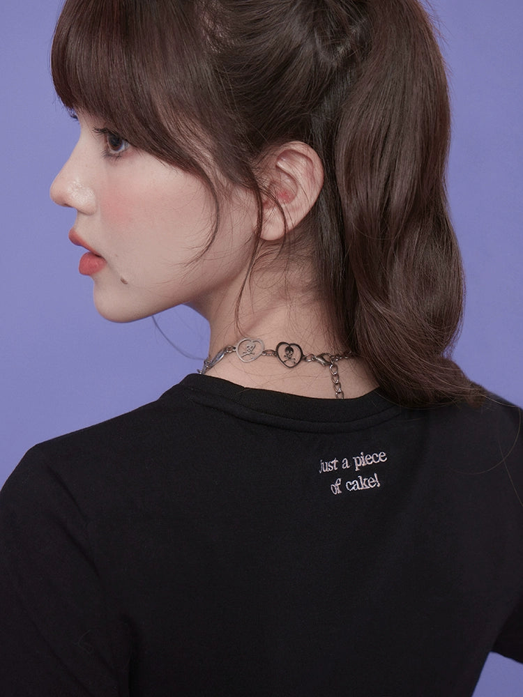 Round neck short sleeve T-shirt【s0000008886】