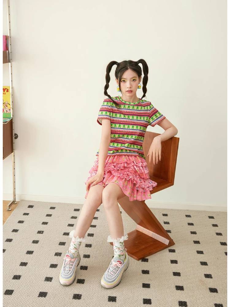 Little frog short sleeve t-shirt【s0000008712】