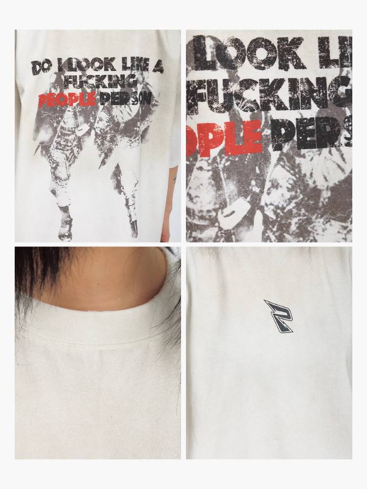 Distressed casual short sleeve top【s0000009201】