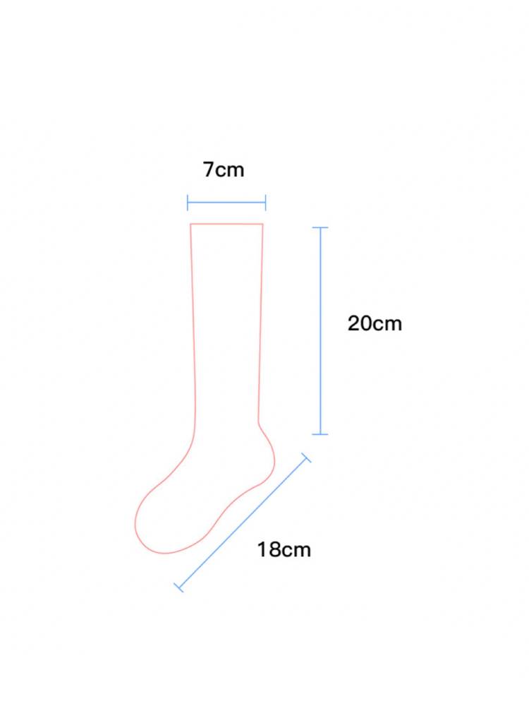 Cat print cotton socks【s0000009051】