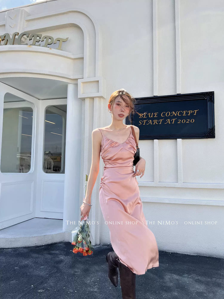 Tube top waist long skirt【s0000007241】